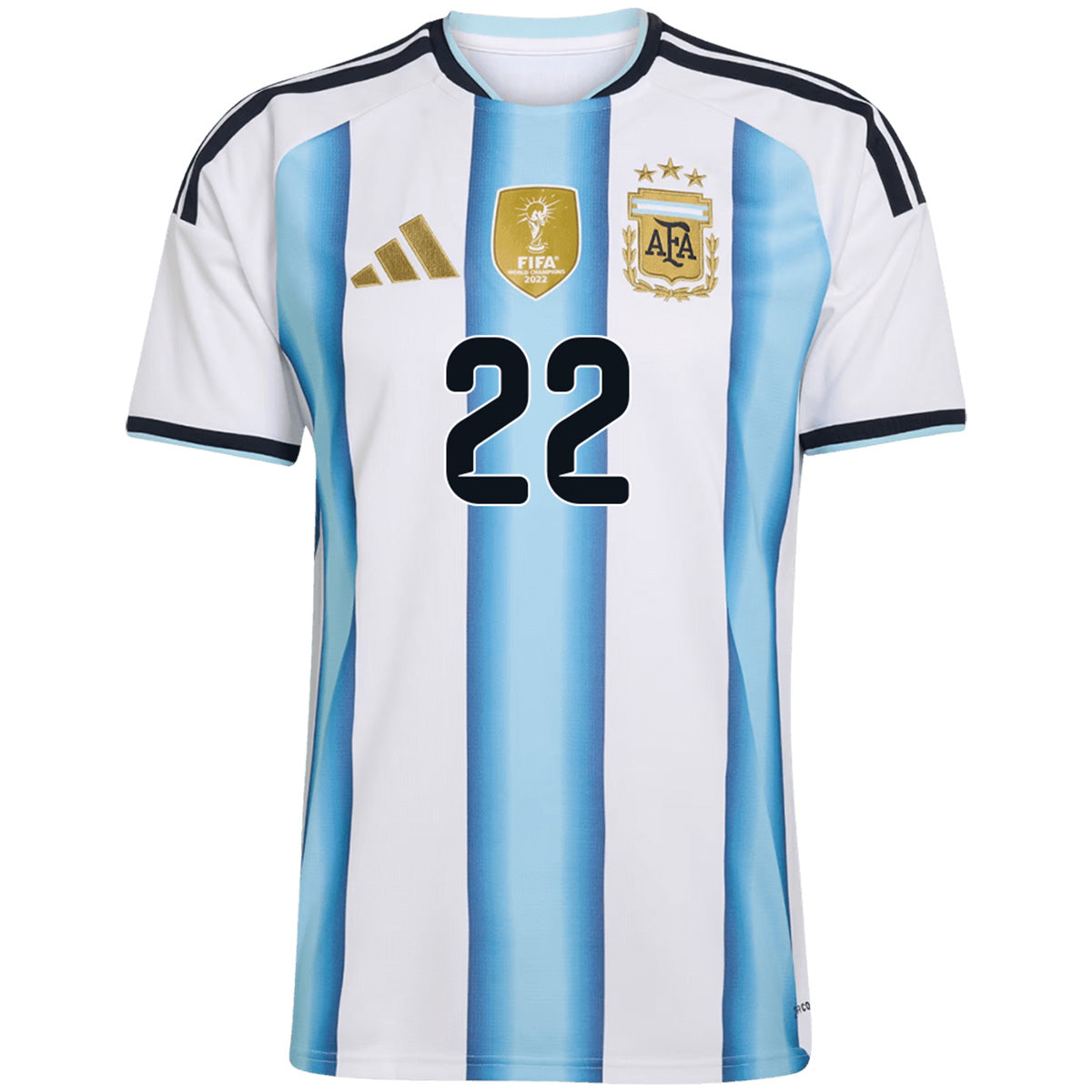 L.MARTiNEZ #22 Argentina Home 2026 World Cup Jersey