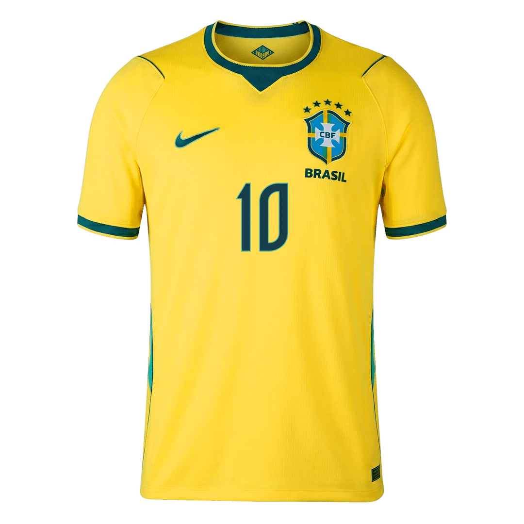 NEYMAR JR. #10 Brazil Home Soccer Jersey 2026