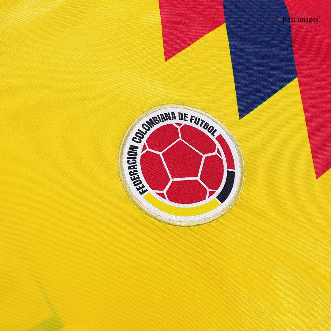Retro 1990 Colombia Home Soccer Jersey