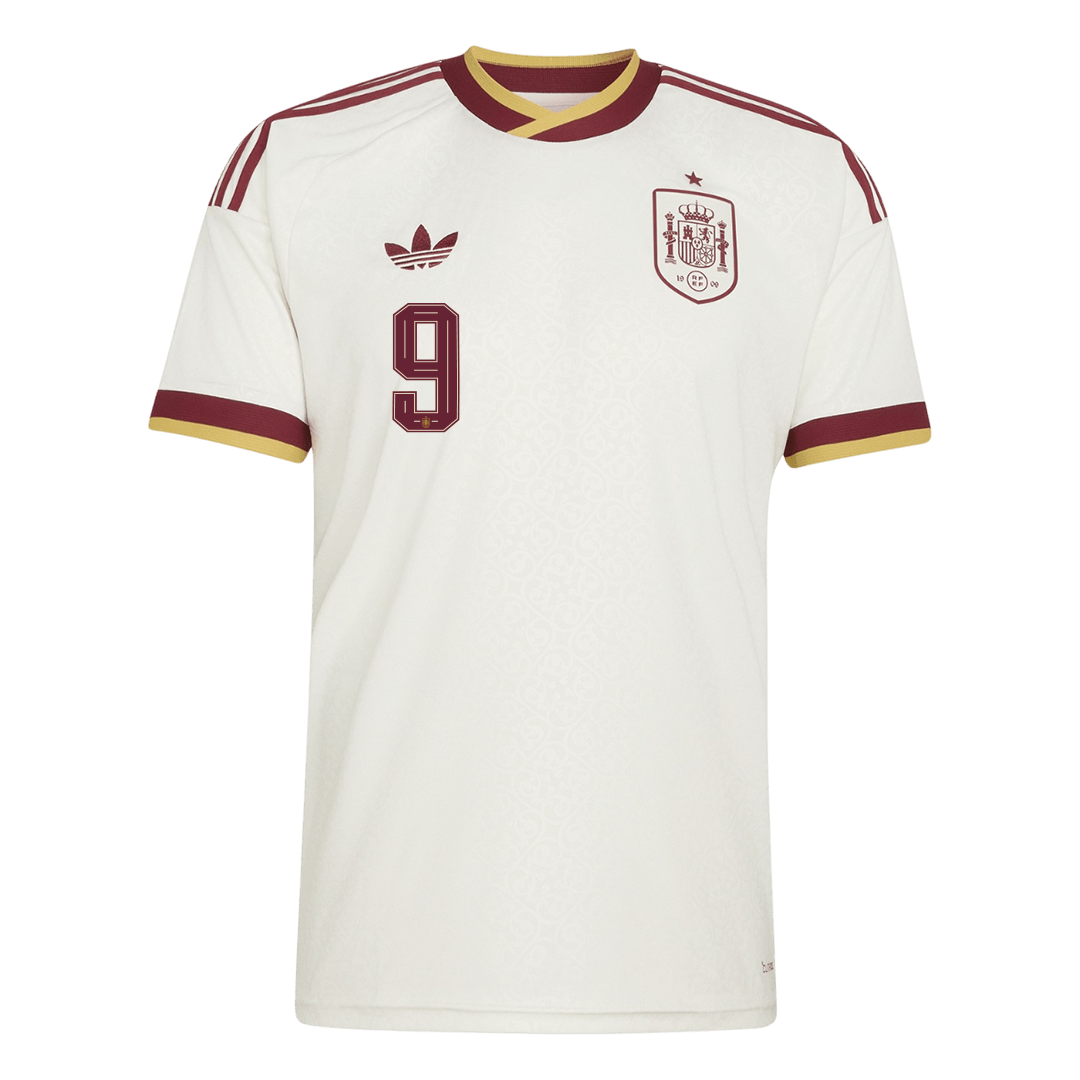 GAVI #9 Spain Away Soccer Jersey 2026