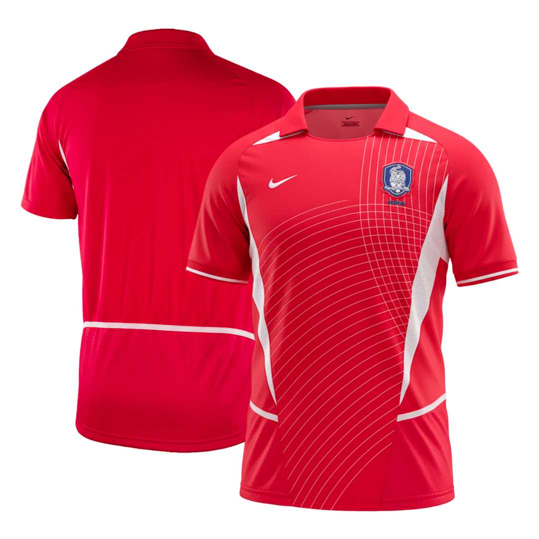 Retro 2002 South Korea Home Soccer Jersey