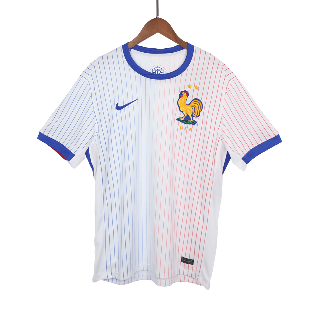 France Away Soccer Jersey Euro