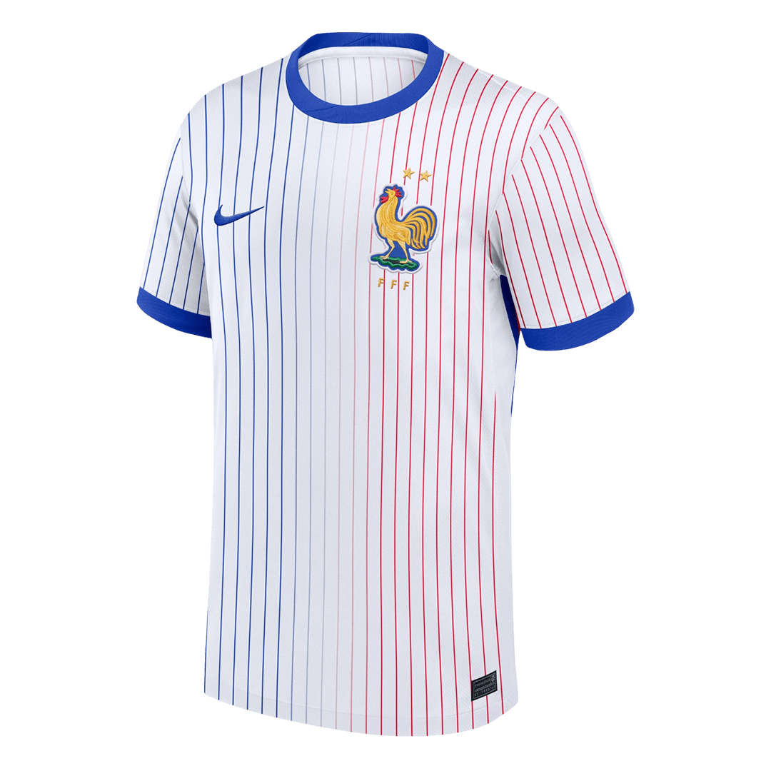 France Away Soccer Jersey Euro