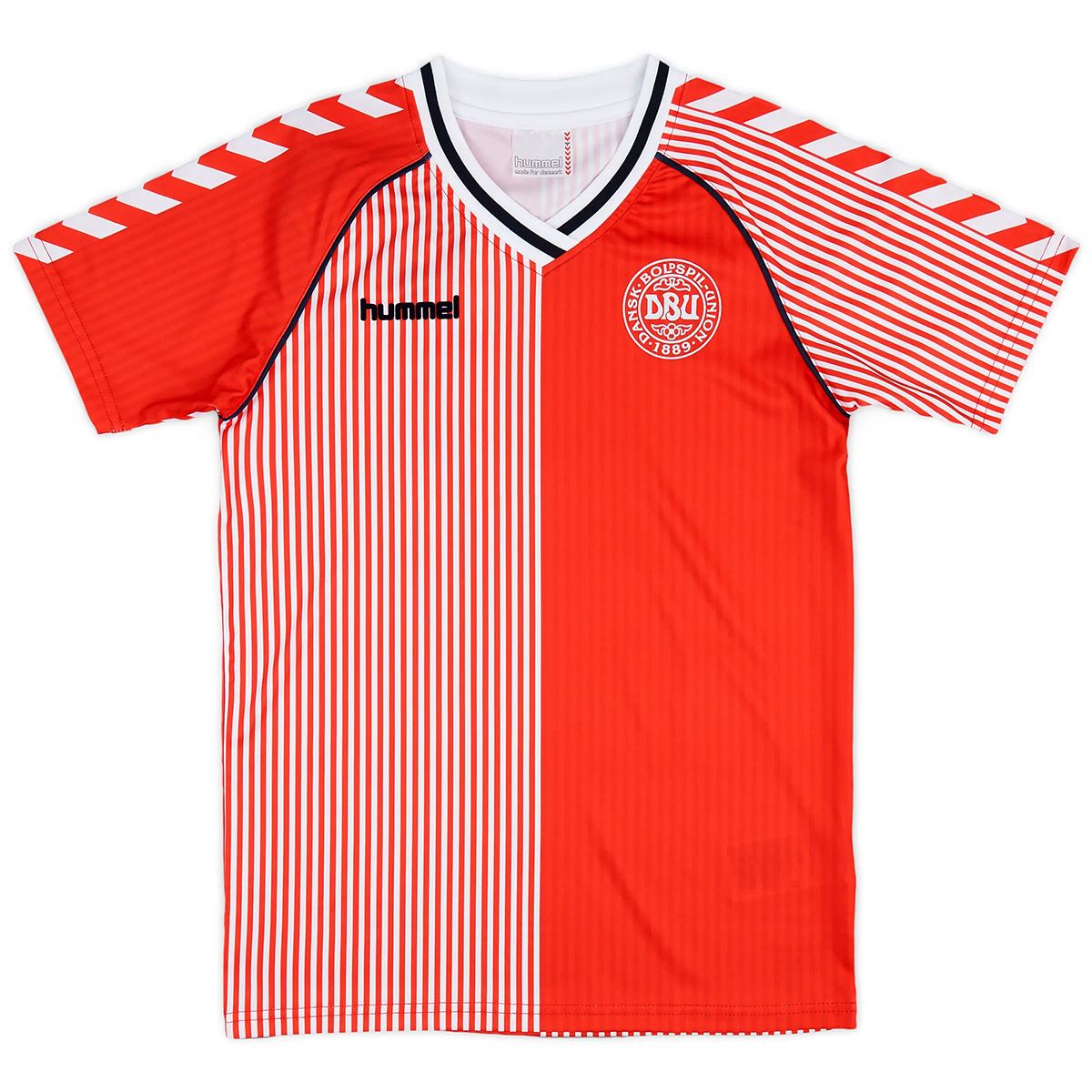 Retro Denmark Home Jersey 1986