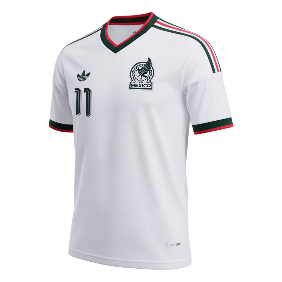 S.GIMENEZ #11 Mexico Away Soccer Jersey 2026