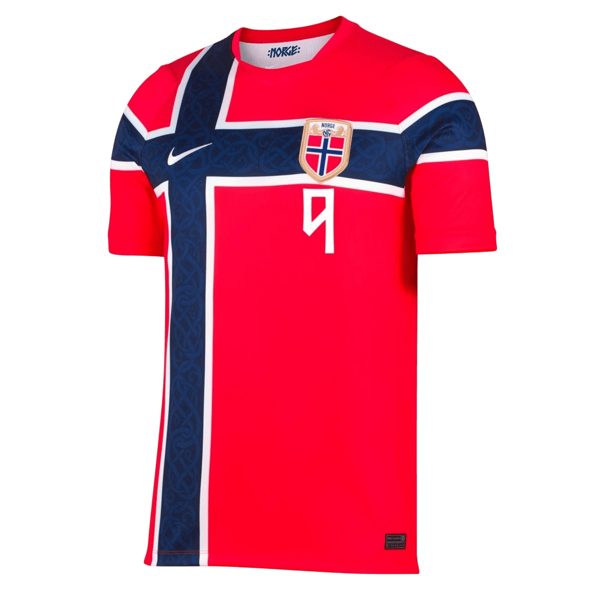 BRAUT HAALAND #9 Norway Home Soccer Jersey 2026 Player Version