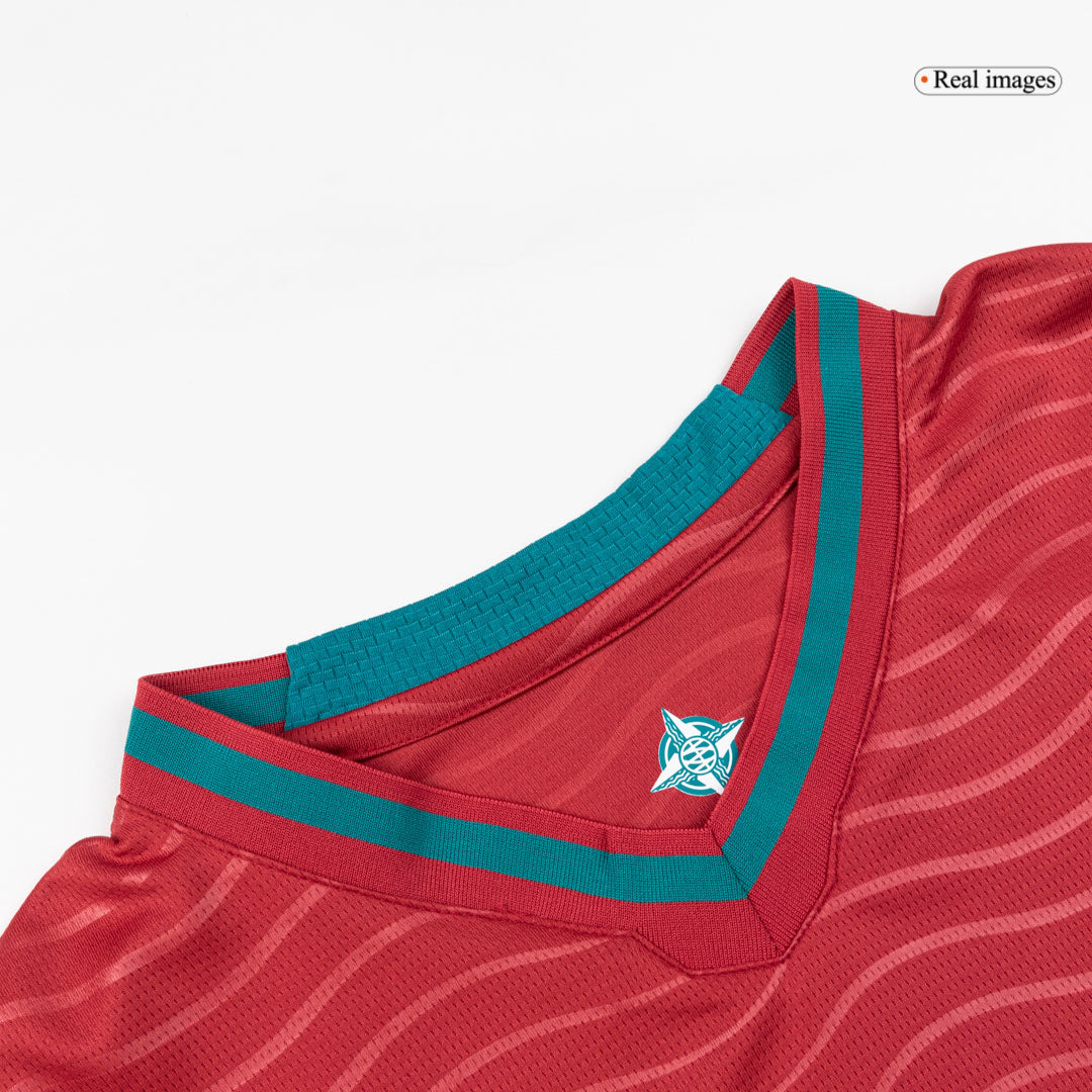 Portugal Home Long Sleeve Soccer Jersey 2026