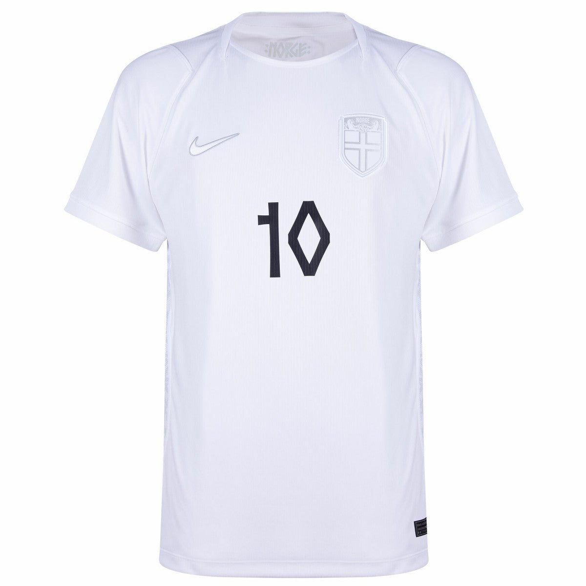 Odegaard #10 Norway Third Whiteout 2026 World Cup Jersey
