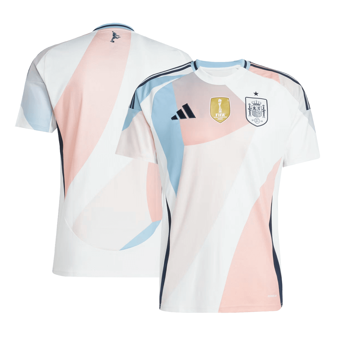 Spain Away Soccer Jersey 2025 Women's Euro