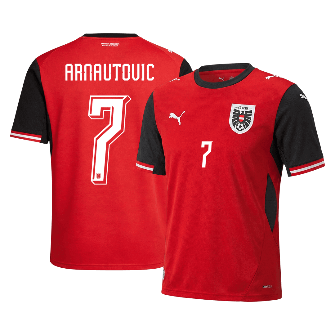 ARNAUTOVIC #7 Austria Home 2026 World Cup Jersey