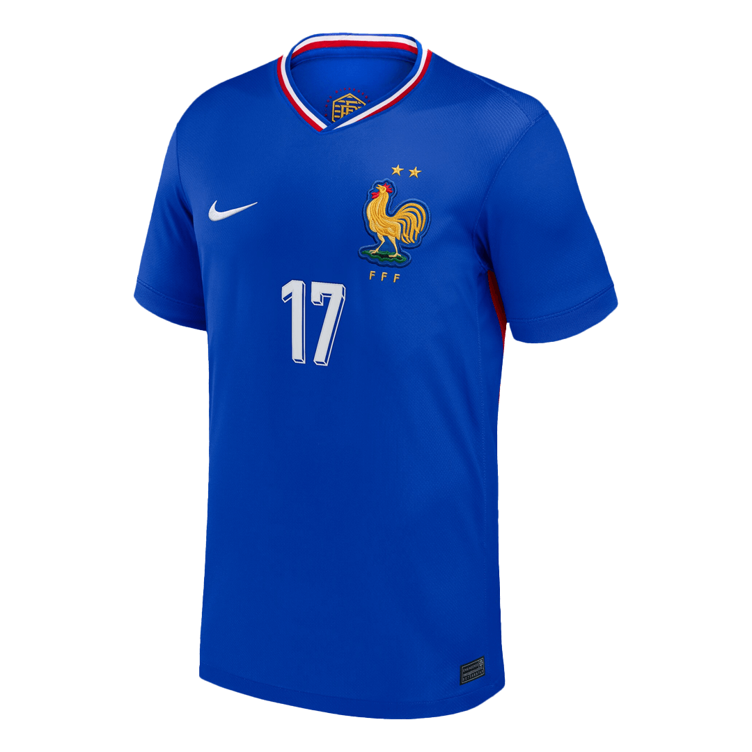 SALIBA #17 France Home Soccer Jersey