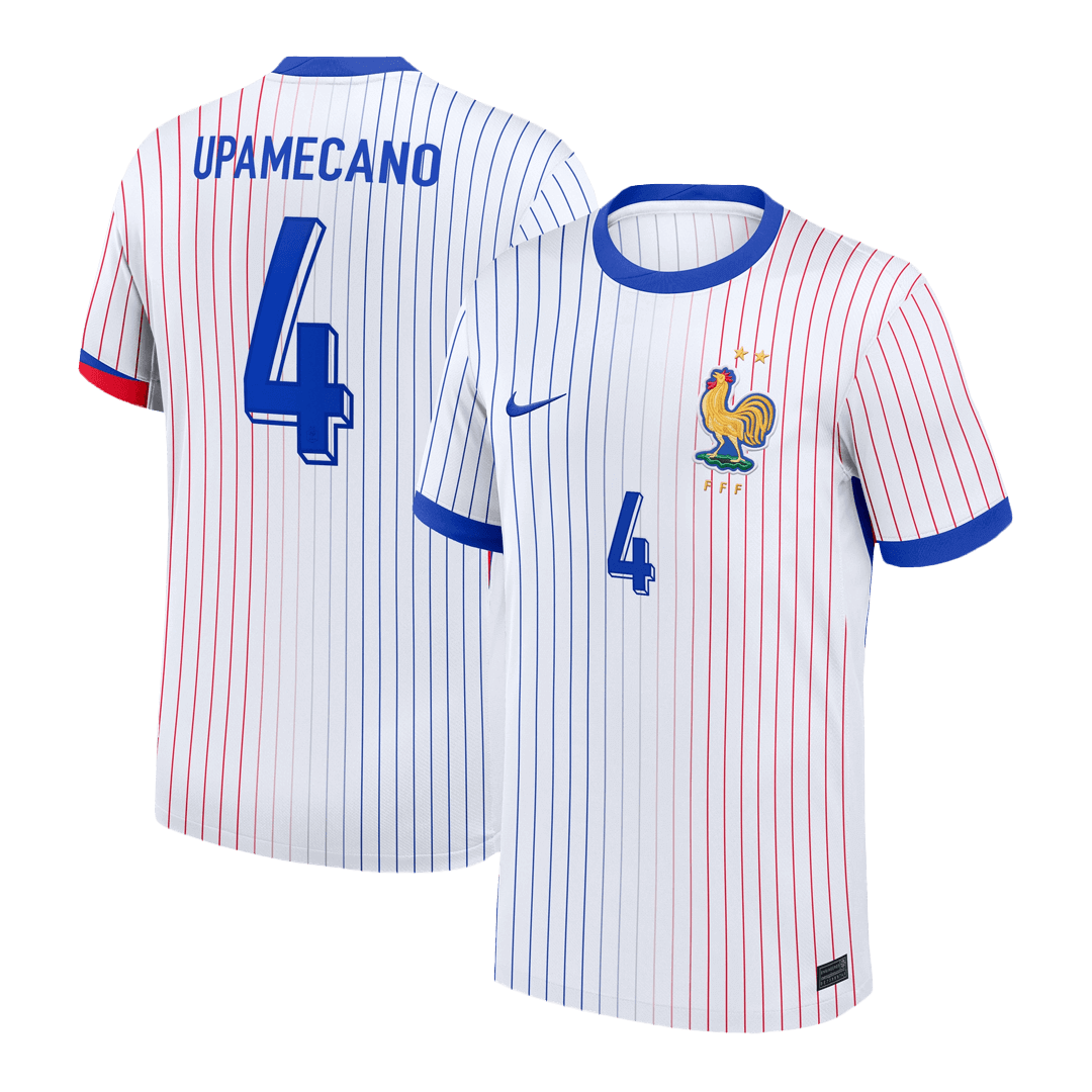 UPAMECANO #4 France Away Jersey