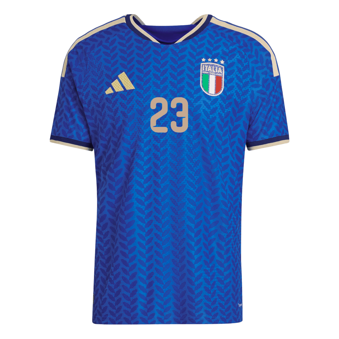 BASTONI #23 Italy Home Soccer Jersey 2026 Player Version
