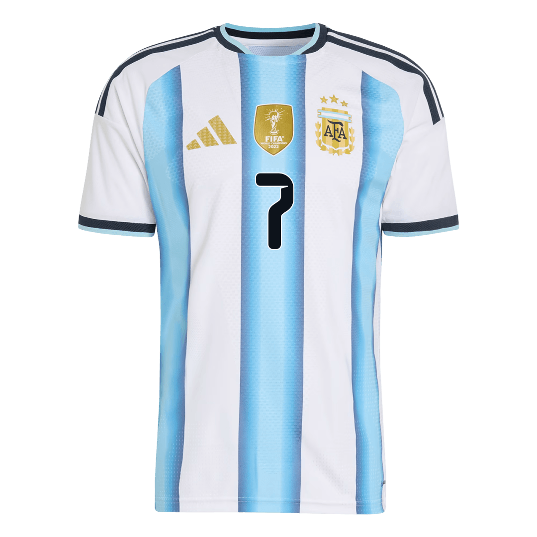 DE PAUL #7 Argentina Home Soccer Jersey 2026 Player Version