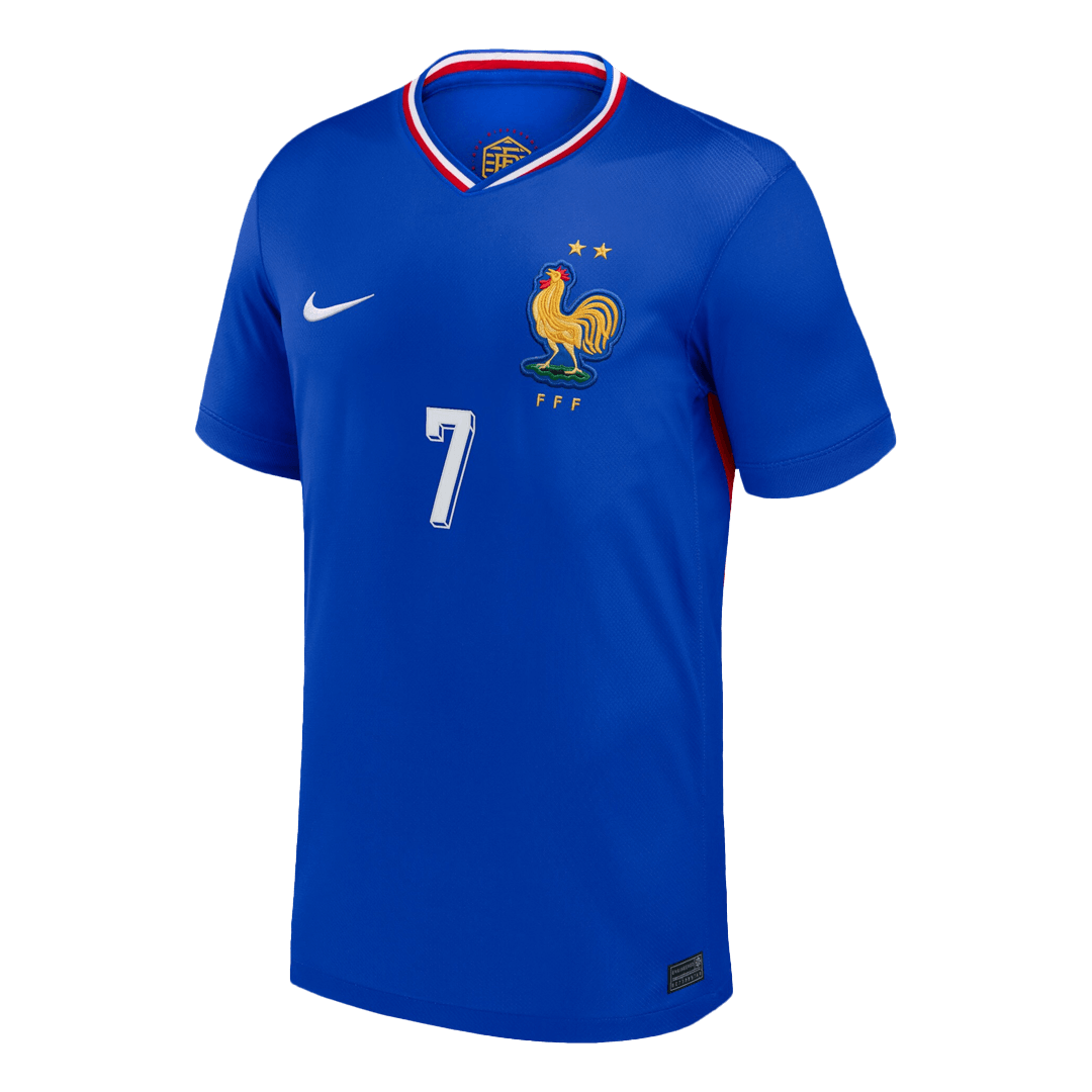 GRIEZMANN #7 France Home Soccer Jersey