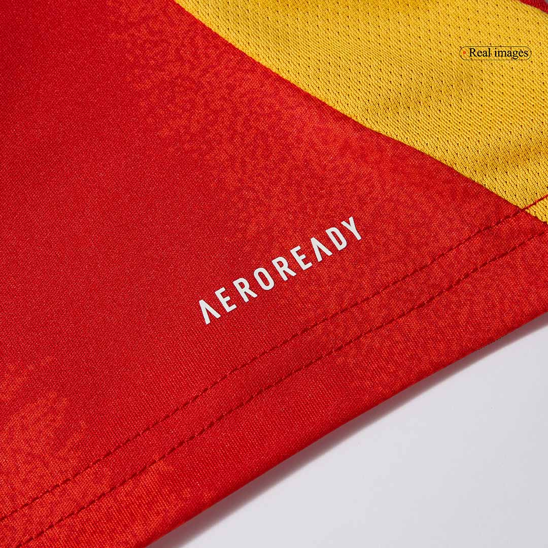 Spain Home Soccer Jersey Euro