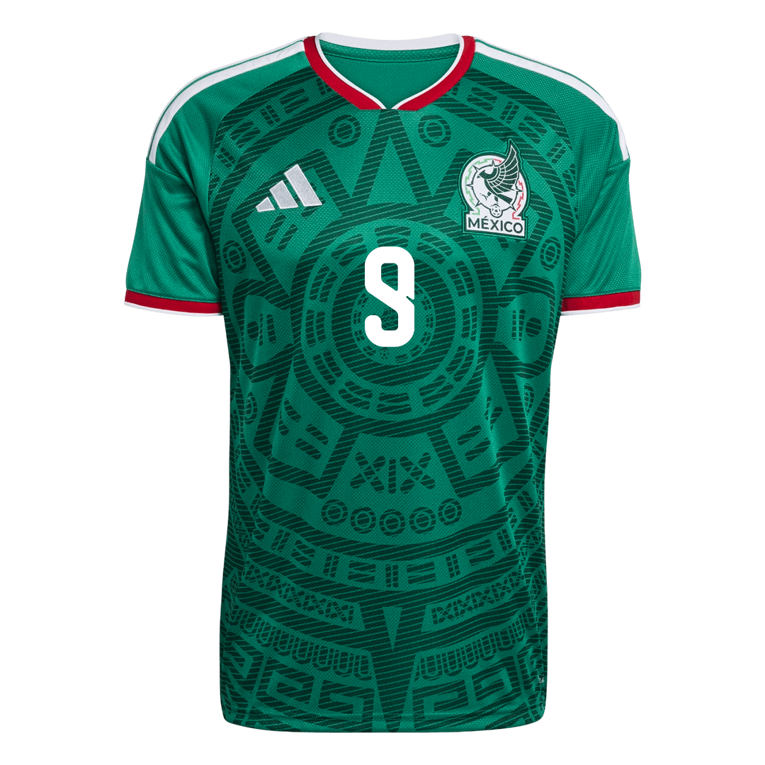 Raúl #9 Mexico Home Soccer Jersey 2026