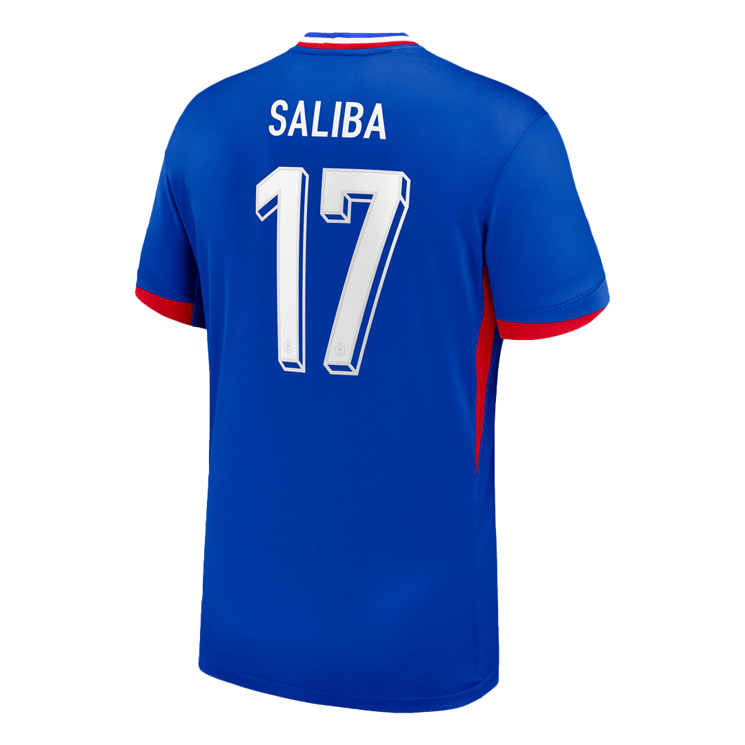 SALIBA #17 France Home Soccer Jersey