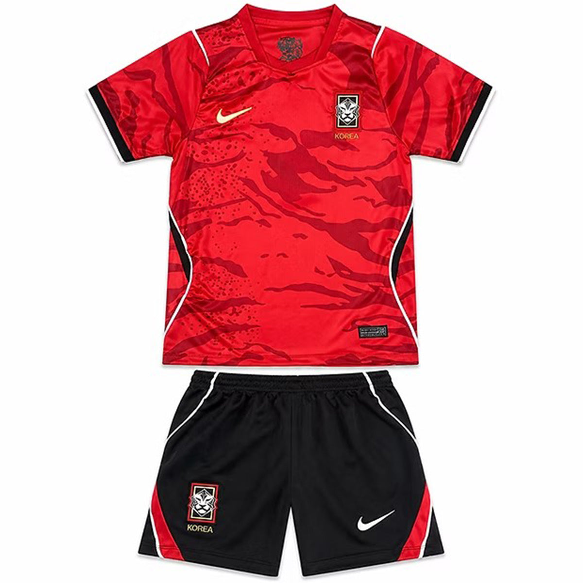 Kids South Korea Home Soccer Kit 2026 World Cup Jersey