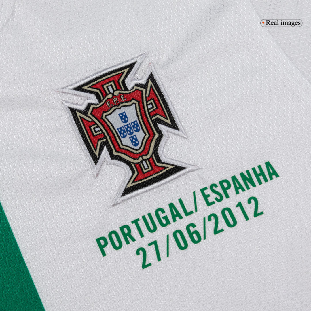 Retro 2012 Portugal Away Long Sleeve Soccer Jersey