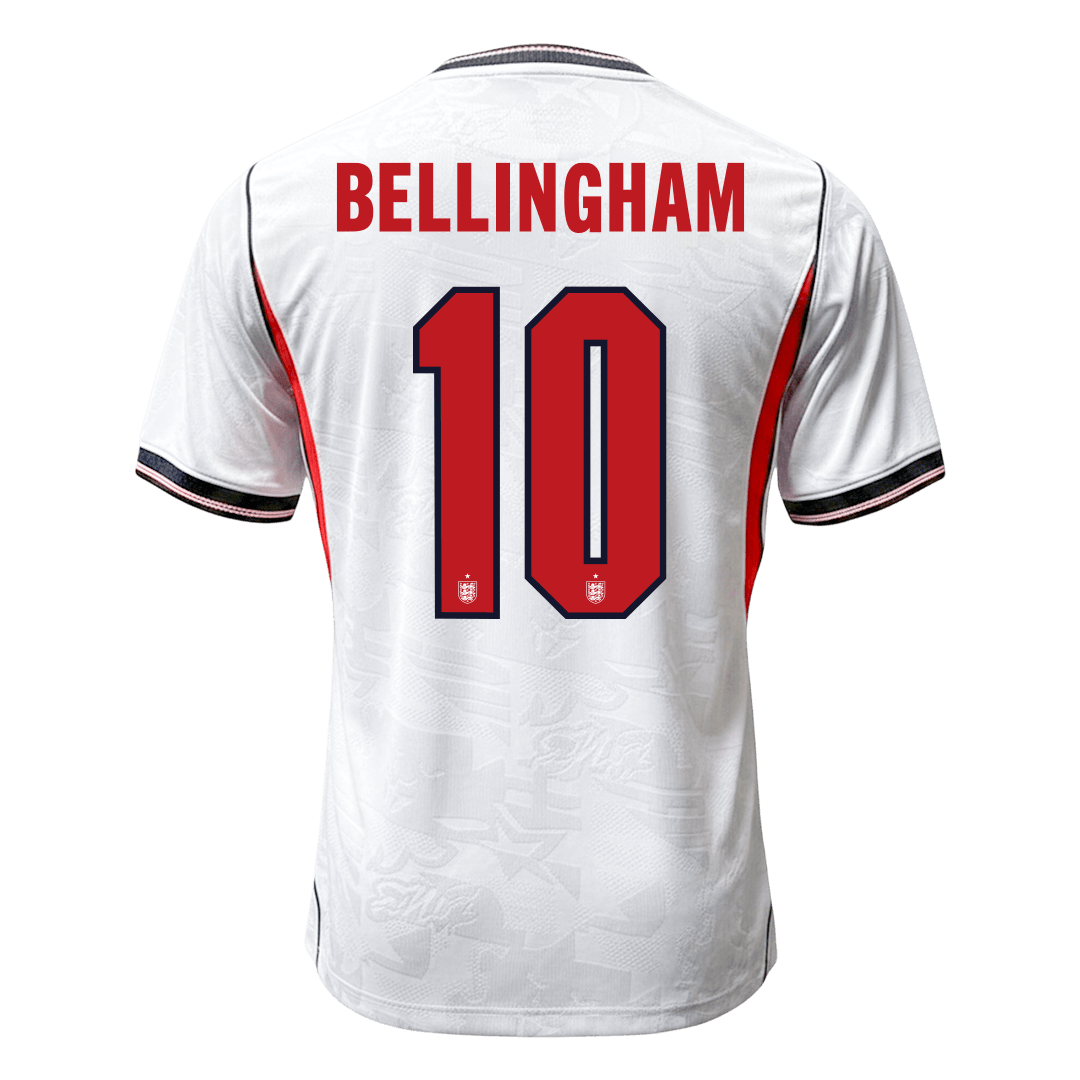BELLINGHAM #10 England Home Soccer Jersey 2026 Player Version