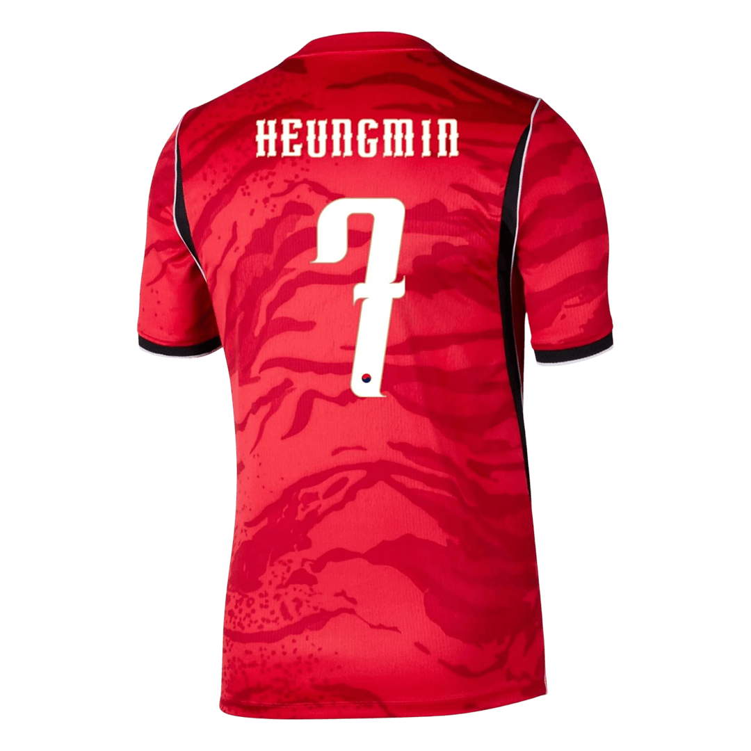 HEUNGMIN #7 South Korea Home Soccer Jersey 2026