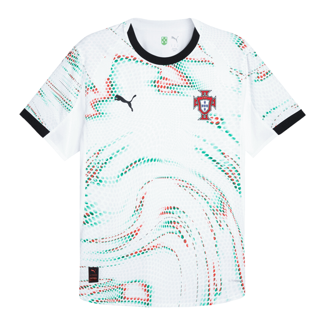 Authentic RONALDO #7 Portugal Away Soccer Jersey 2025