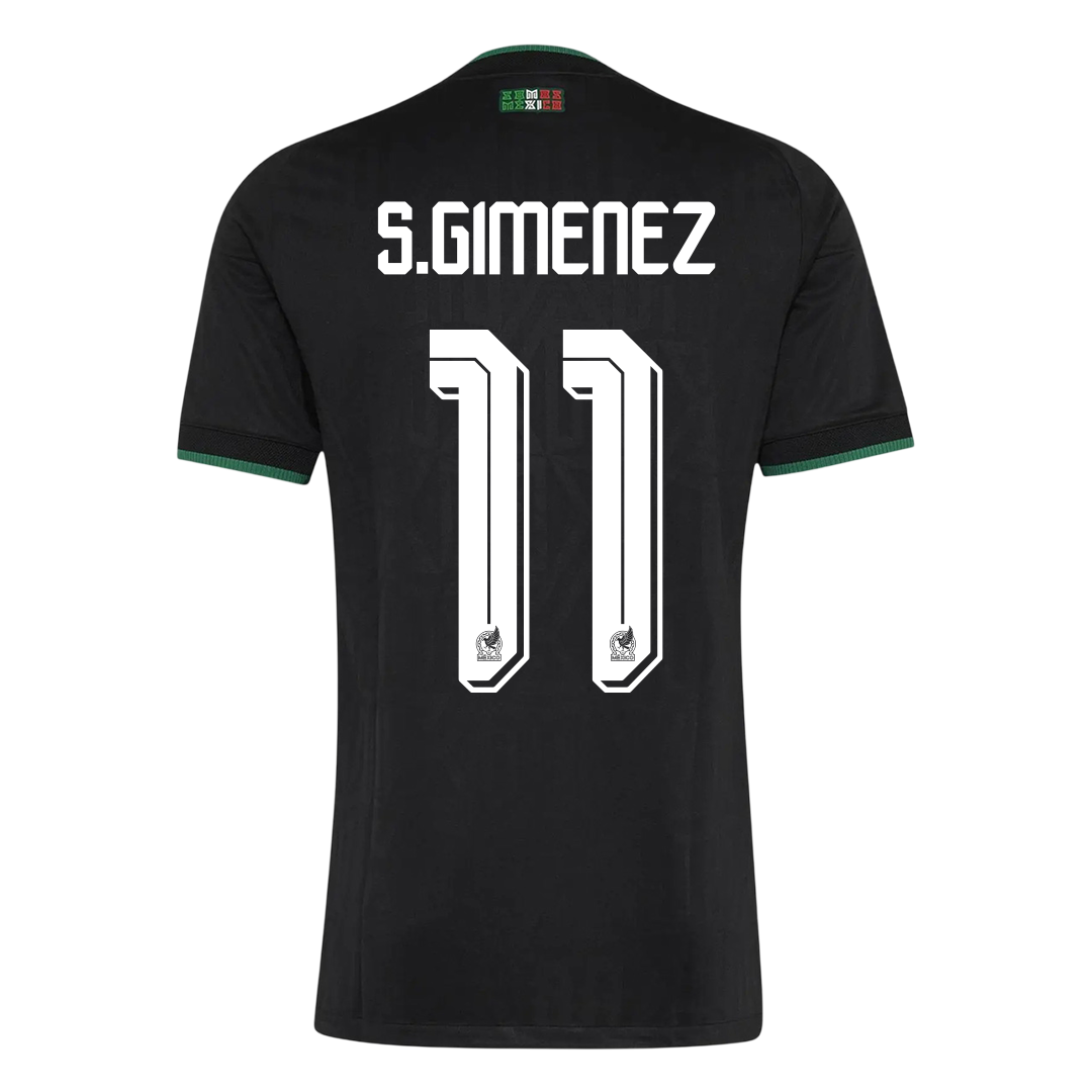 S.GIMENEZ #11 Mexico Third Away Soccer Jersey 2026 Player Version