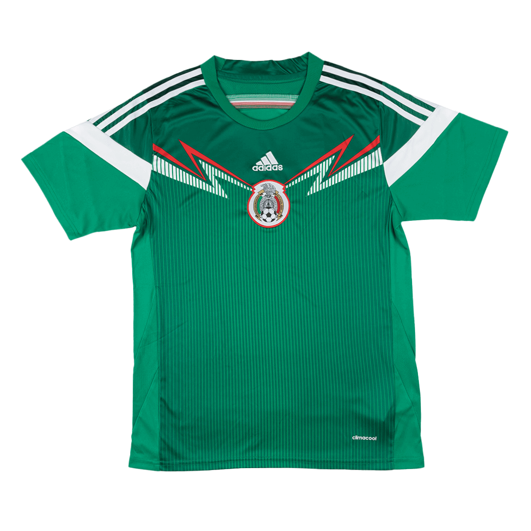 Retro 2014 Mexico Home Soccer Jersey