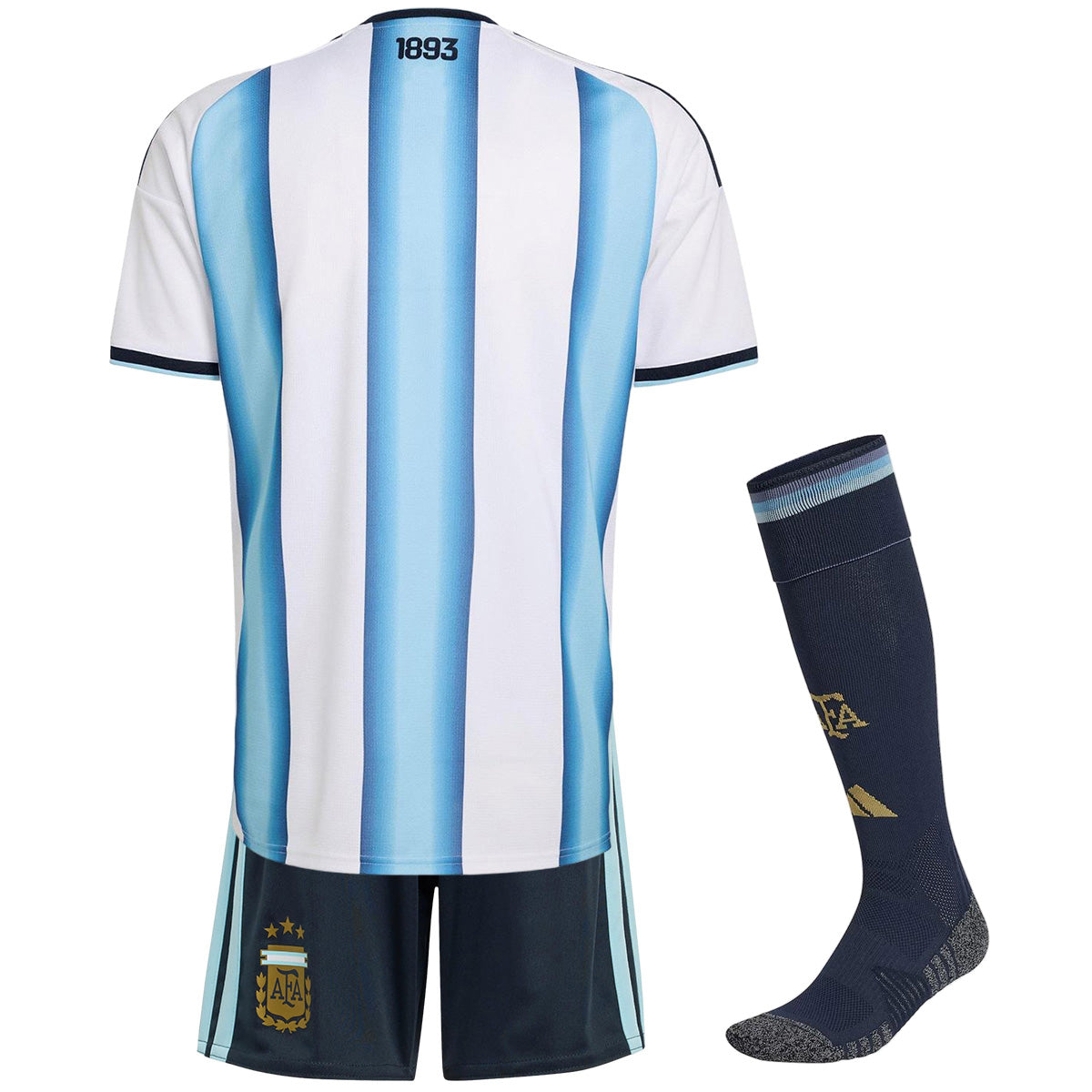 Kids Argentina Home 2026 World Cup Full Soccer Kit