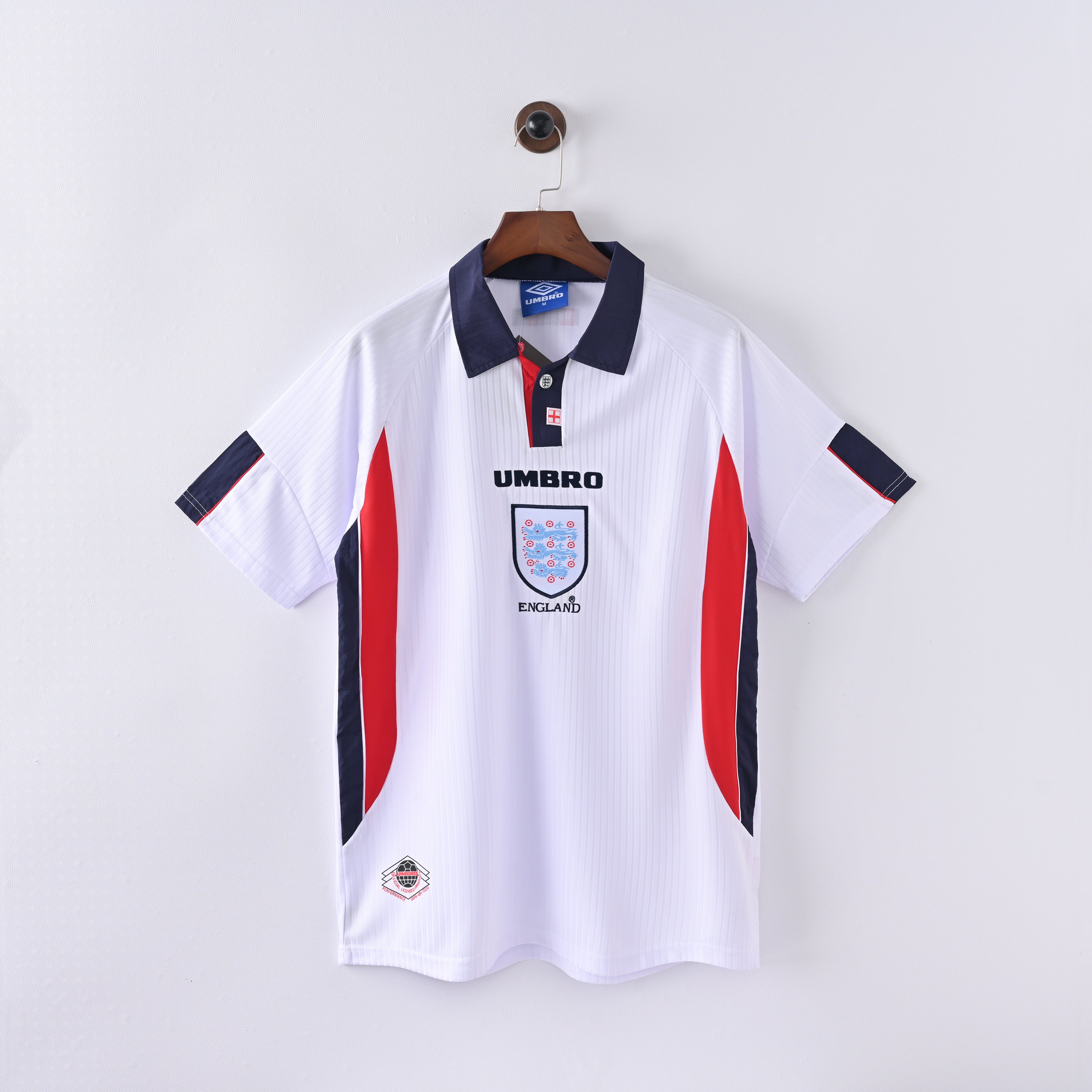 PSG 2001/02 Home Retro Football Shirt - Navy Nike classic football shirt front view