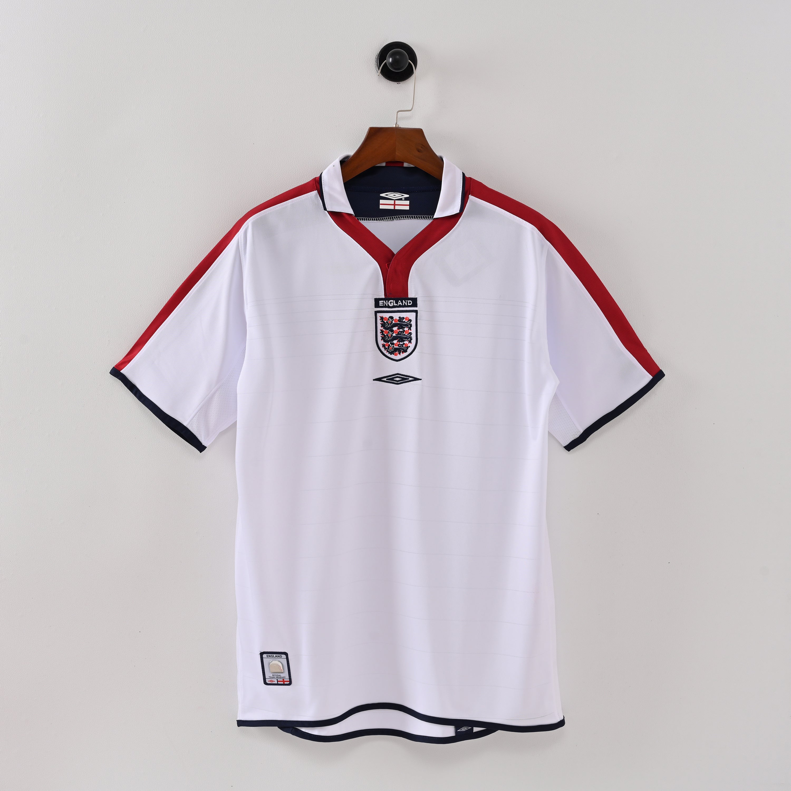 PSG 2001/02 Home Retro Football Shirt - Navy Nike classic football shirt front view