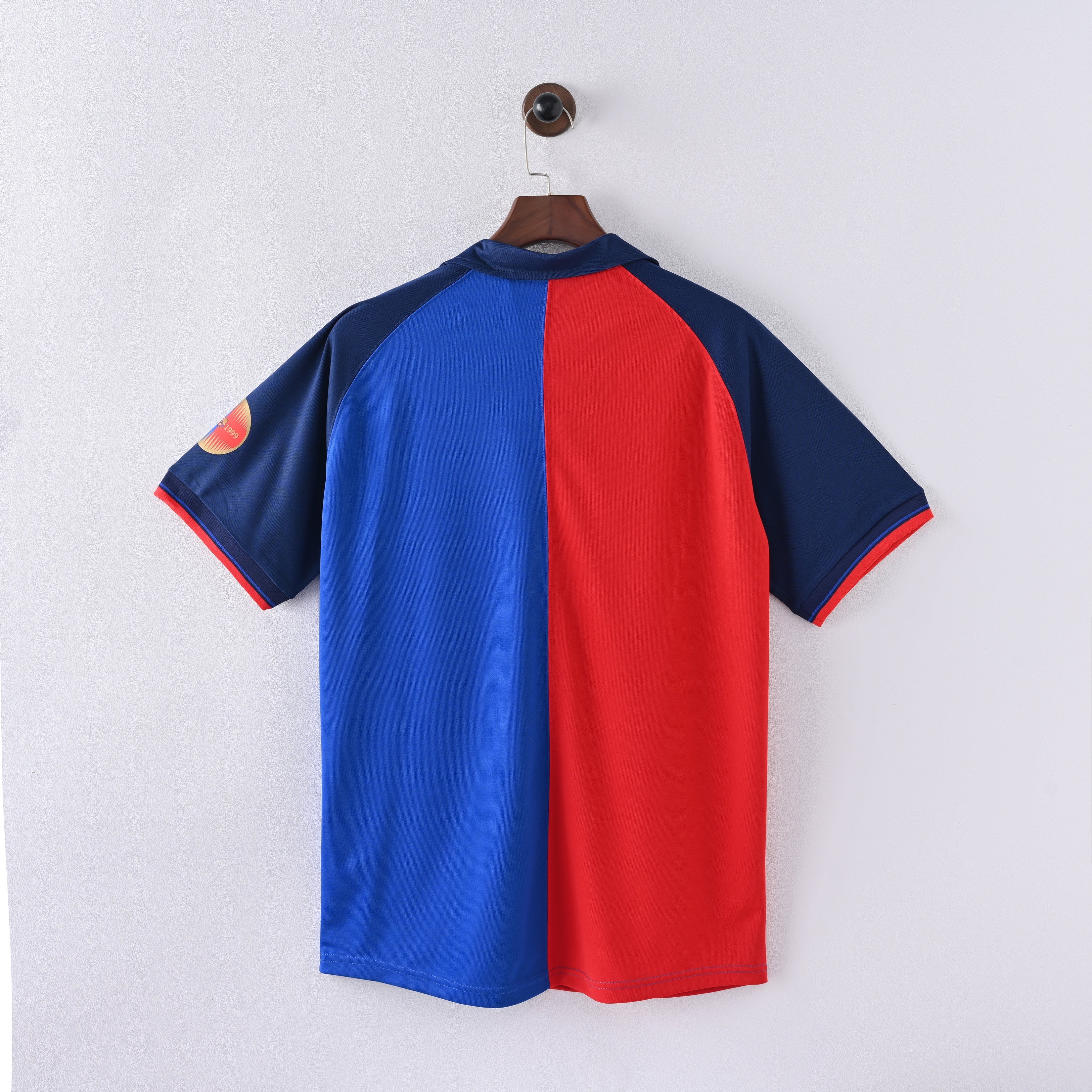 PSG 2001/02 Home Retro Football Shirt - Nike Navy vintage jersey alternate angle