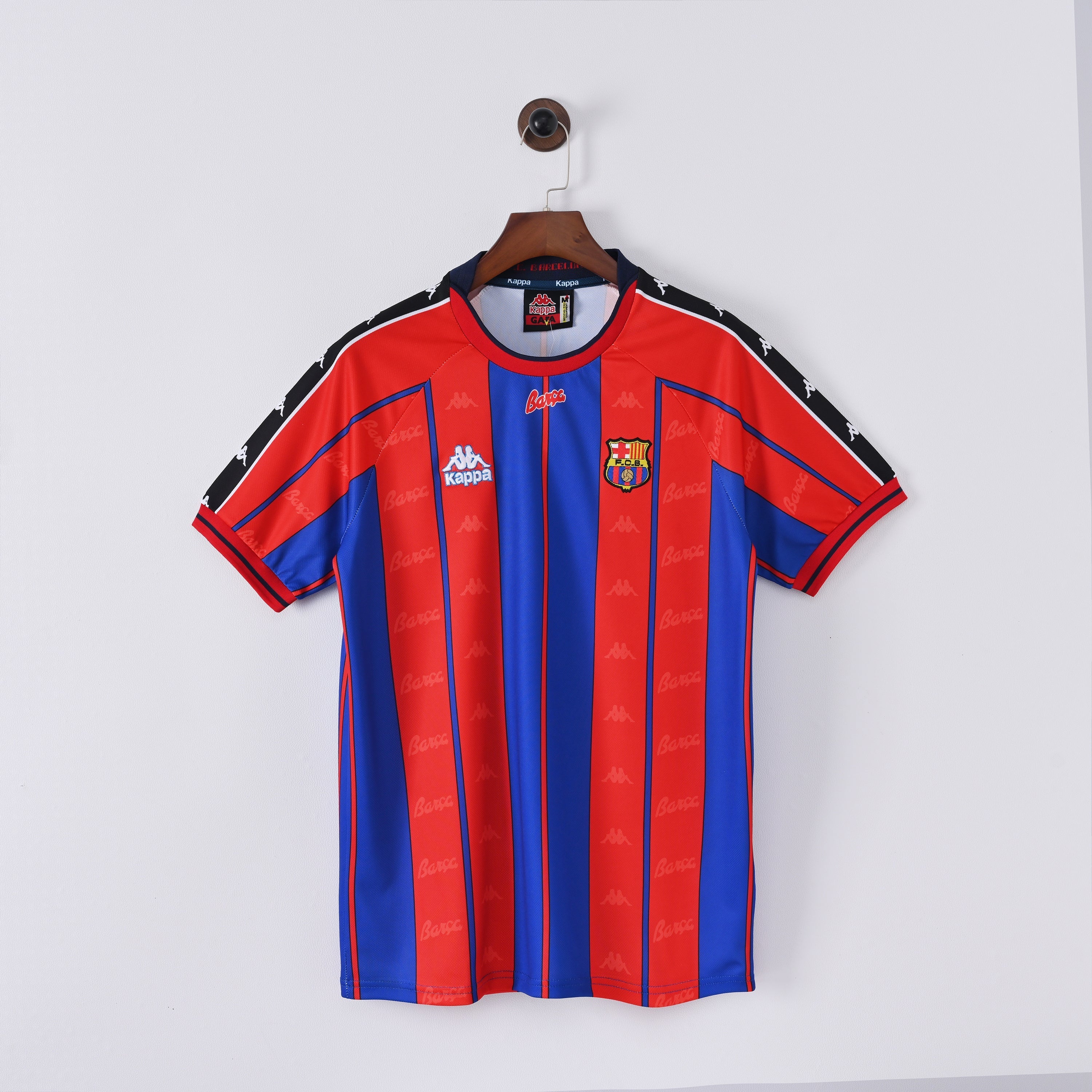 PSG 2001/02 Home Retro Football Shirt - Navy Nike classic football shirt front view