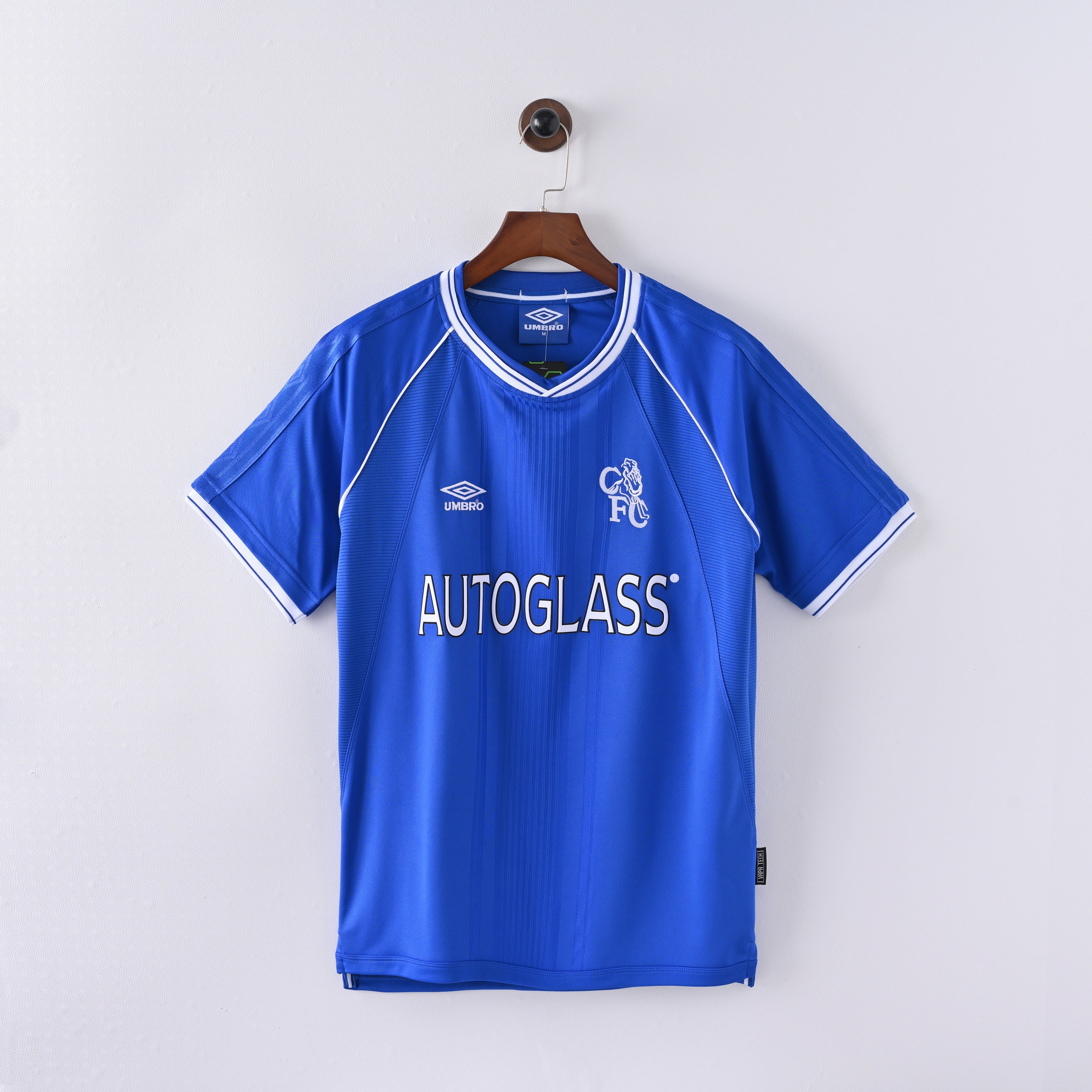 PSG 2001/02 Home Retro Football Shirt - Navy Nike classic football shirt front view