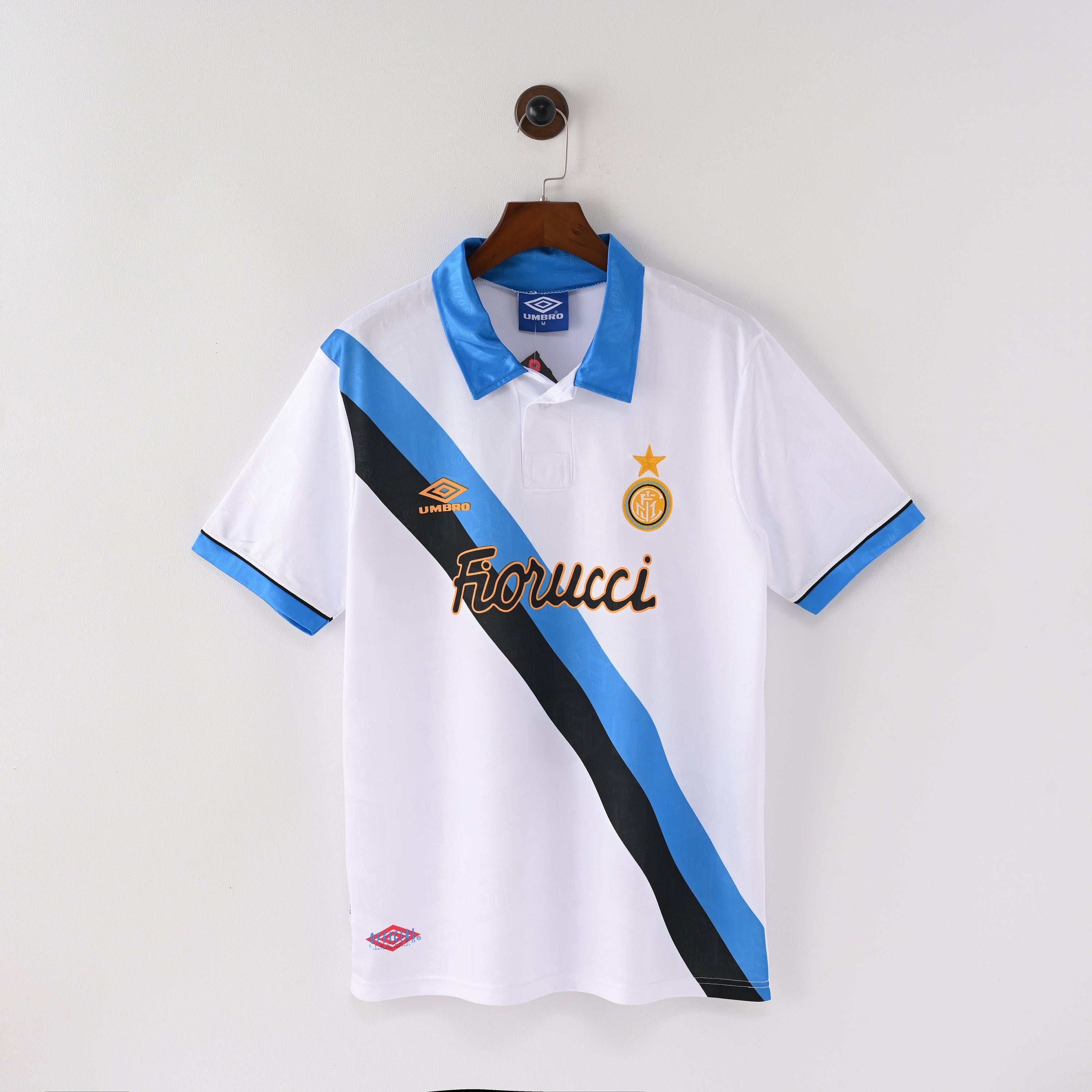 PSG 2001/02 Home Retro Football Shirt - Navy Nike classic football shirt front view