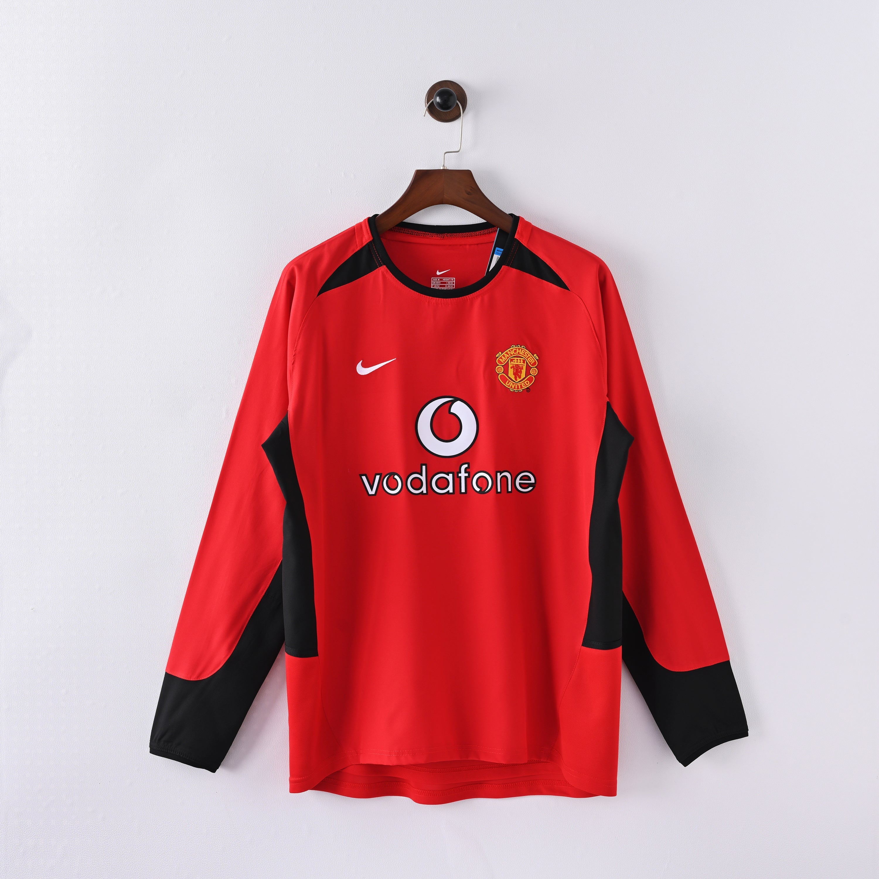 PSG 2001/02 Home Retro Football Shirt - Navy Nike classic football shirt front view