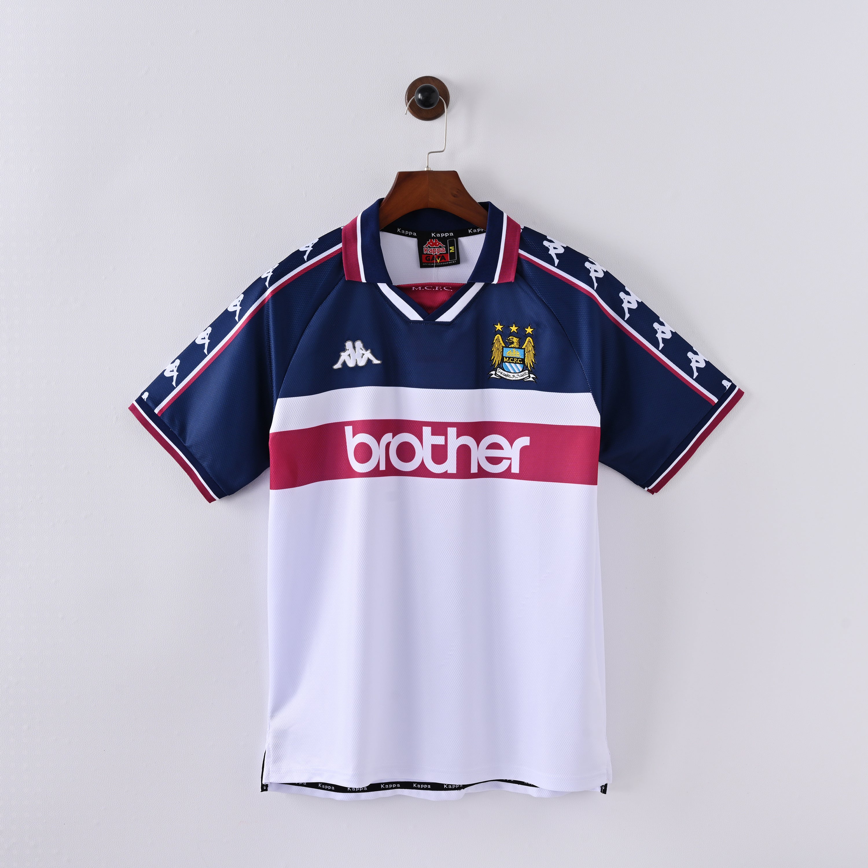 PSG 2001/02 Home Retro Football Shirt - Navy Nike classic football shirt front view