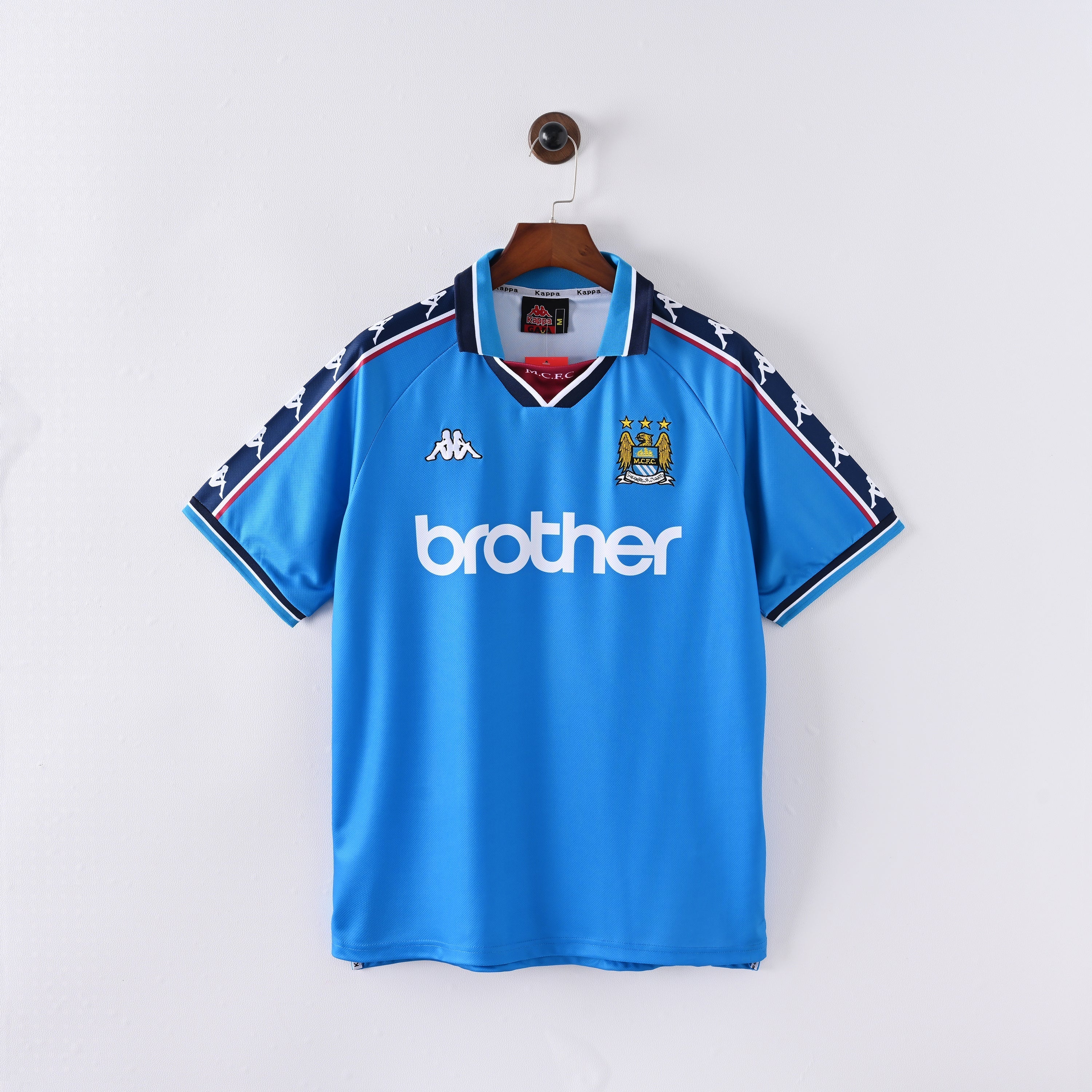 PSG 2001/02 Home Retro Football Shirt - Navy Nike classic football shirt front view