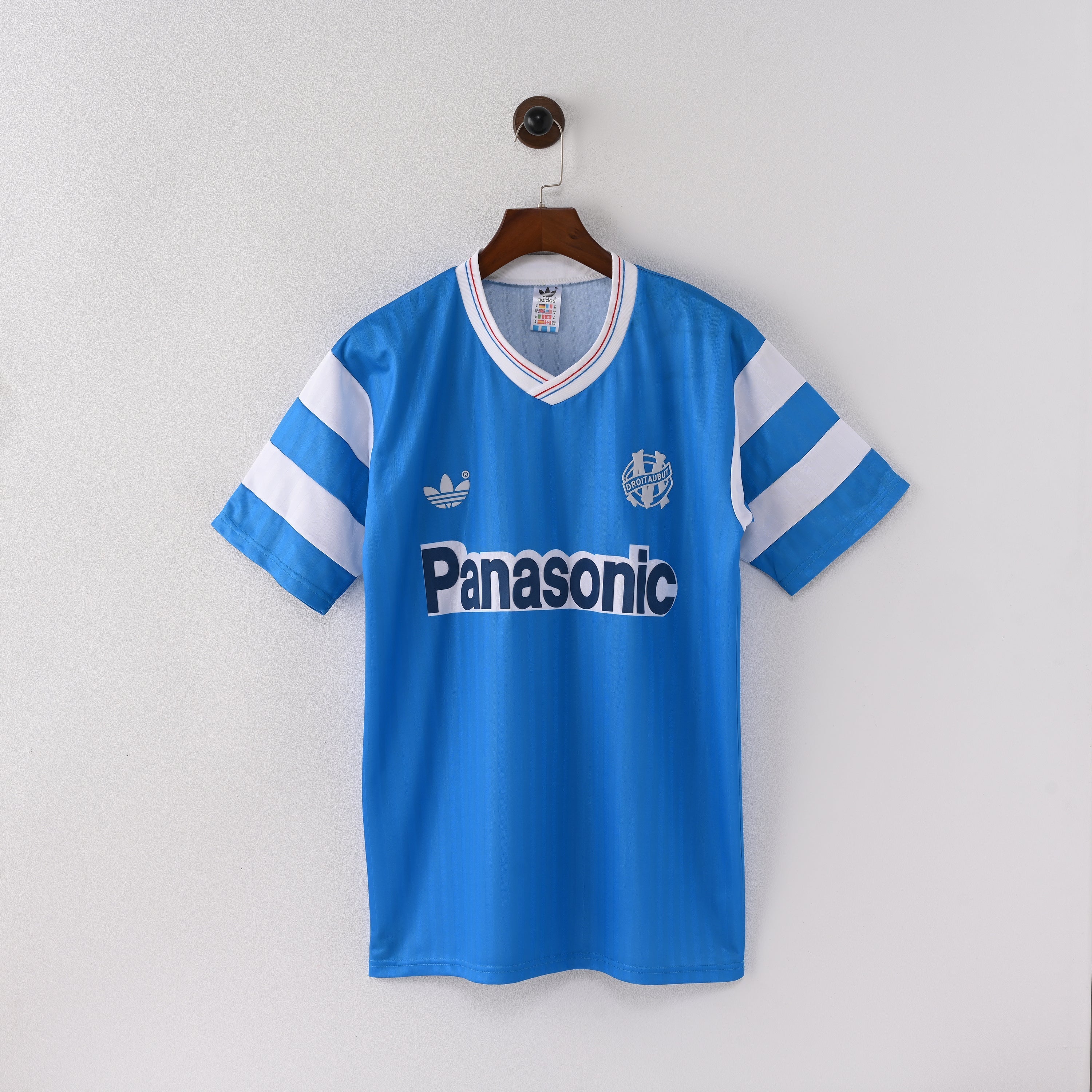 PSG 2001/02 Home Retro Football Shirt - Navy Nike classic football shirt front view