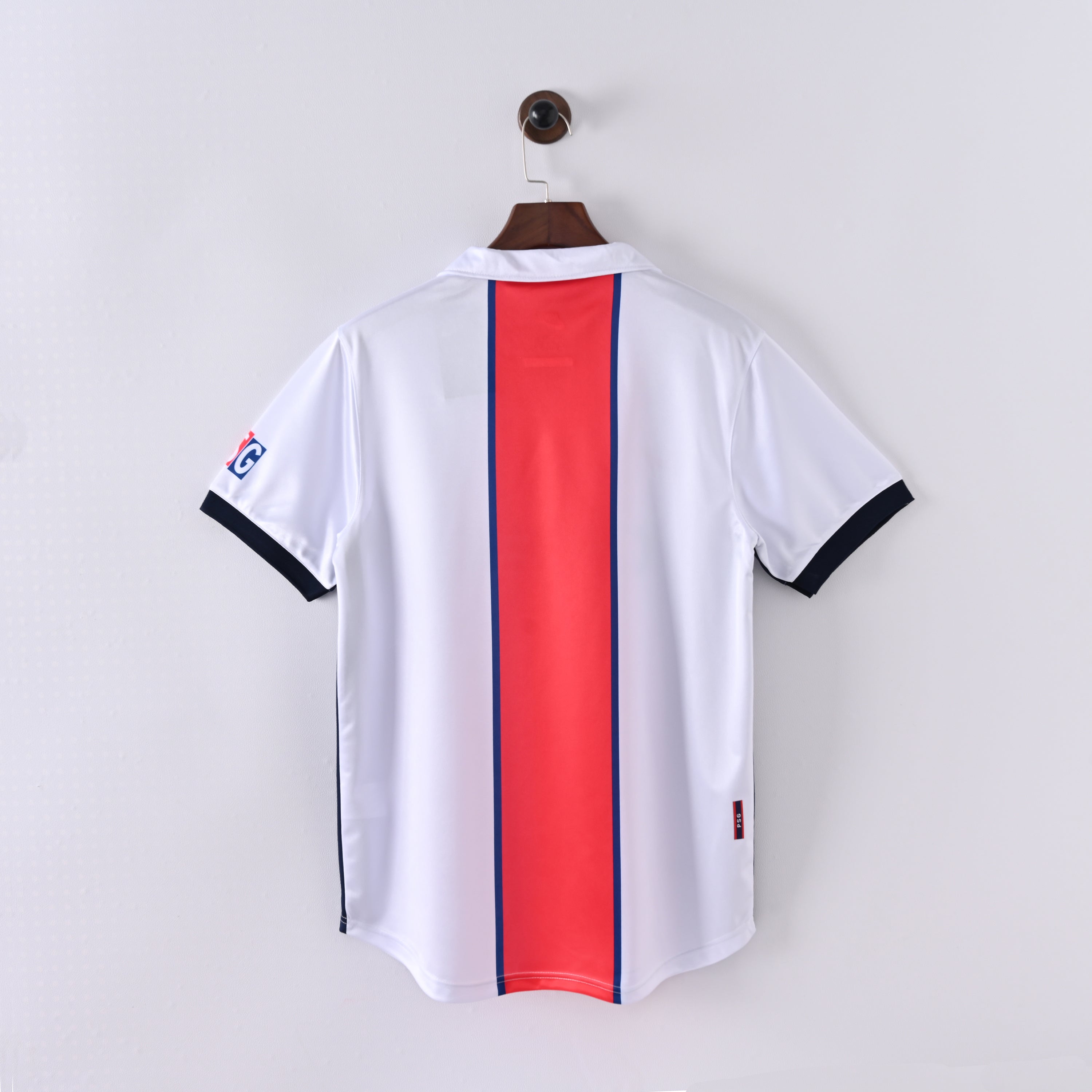 PSG 2001/02 Home Retro Football Shirt - Nike Navy vintage jersey alternate angle