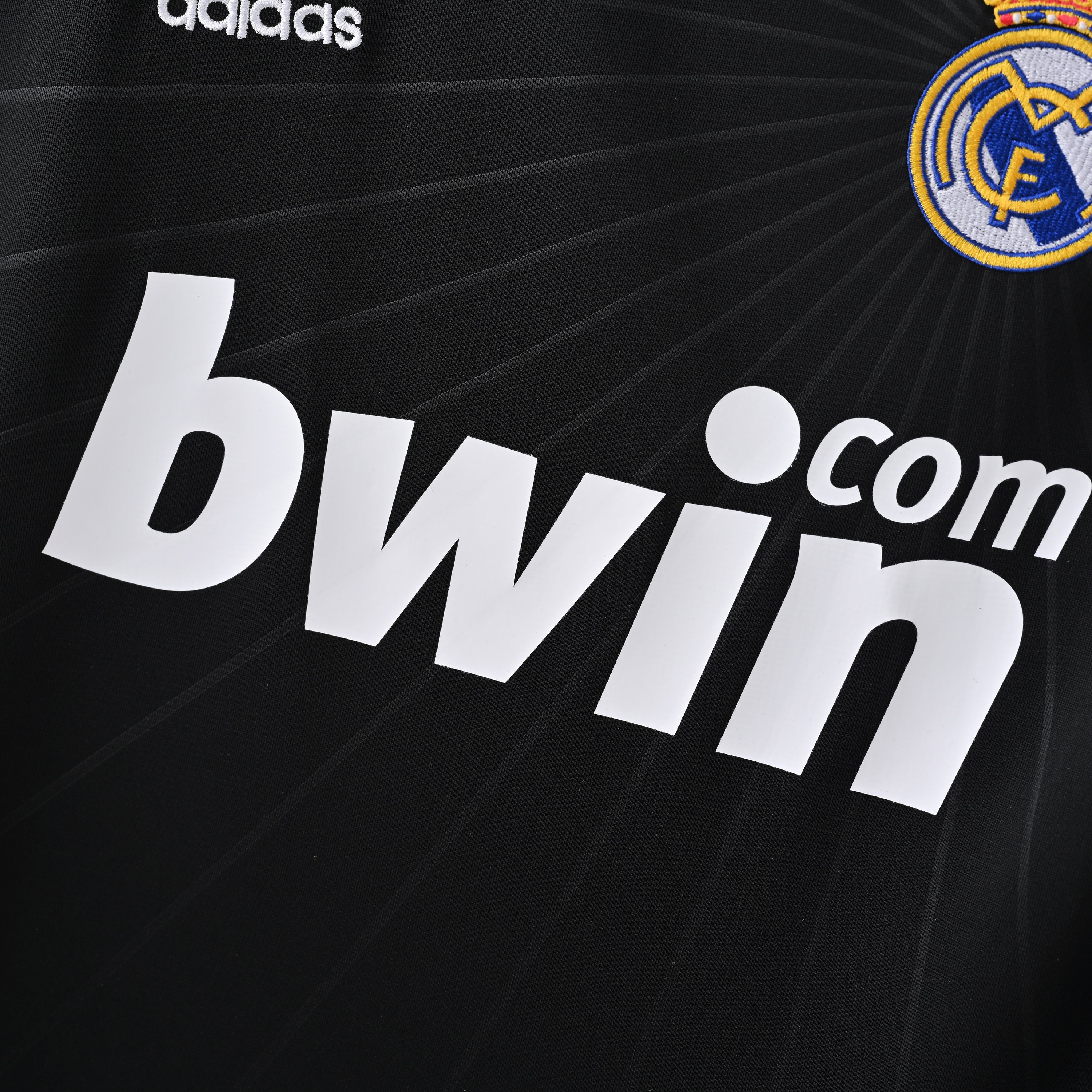 PSG 2001/02 Home Retro Football Shirt - close up details of Navy Nike retro kit