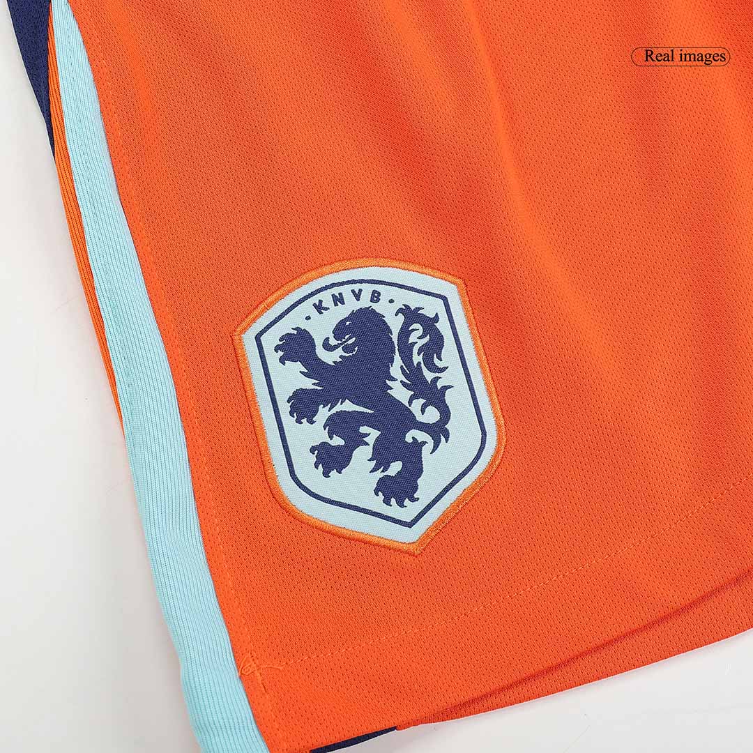 Netherlands Home Soccer Shorts Euro