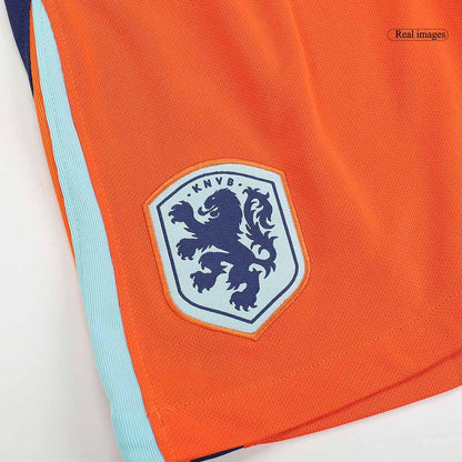 Netherlands Home Soccer Shorts Euro