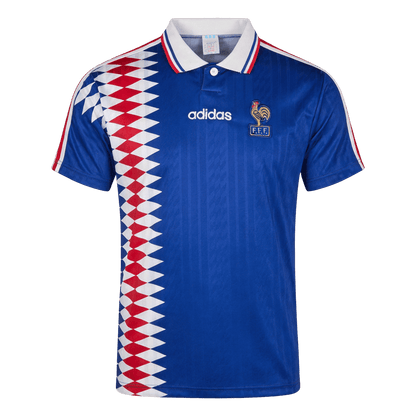 Retro 1994 France Home Soccer Jersey