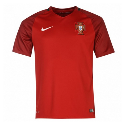 Retro Portugal Home 2016 Euro Cup Jersey