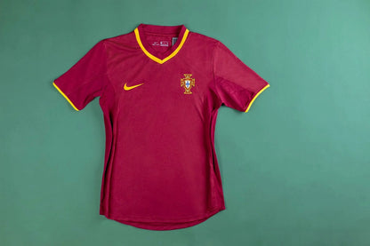 Retro Portugal Home 2000 Euro Cup Jersey