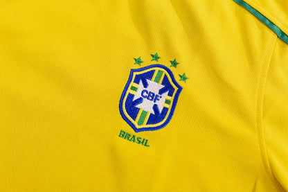 RIVALDO #10 Retro Brazil Home Jersey World Cup 1998