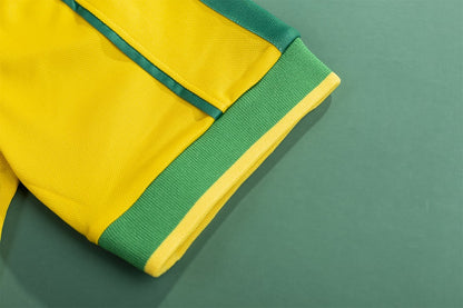 CAFU #2 Retro Brazil Home Jersey World Cup 1998
