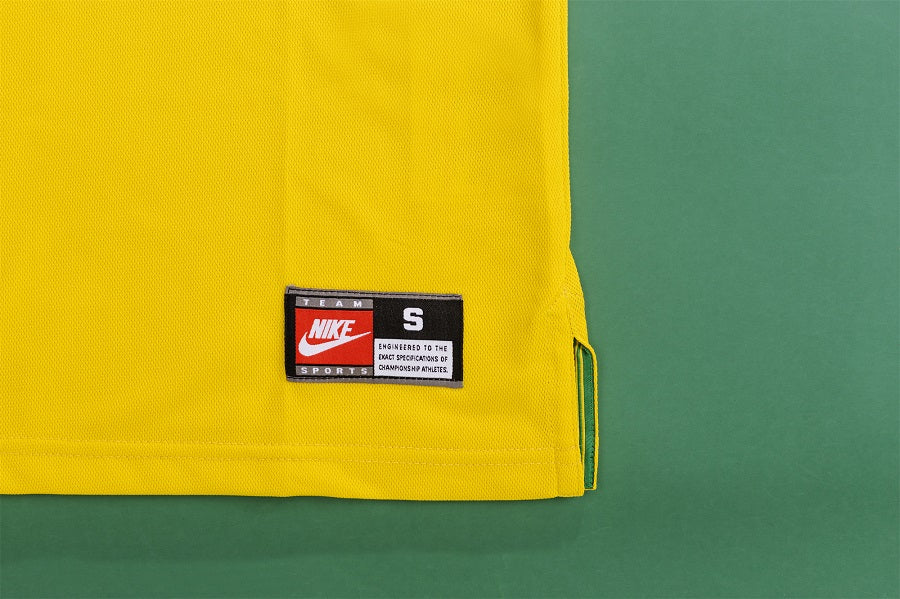 Ronaldo #9 Retro Brazil Home Jersey World Cup 1998